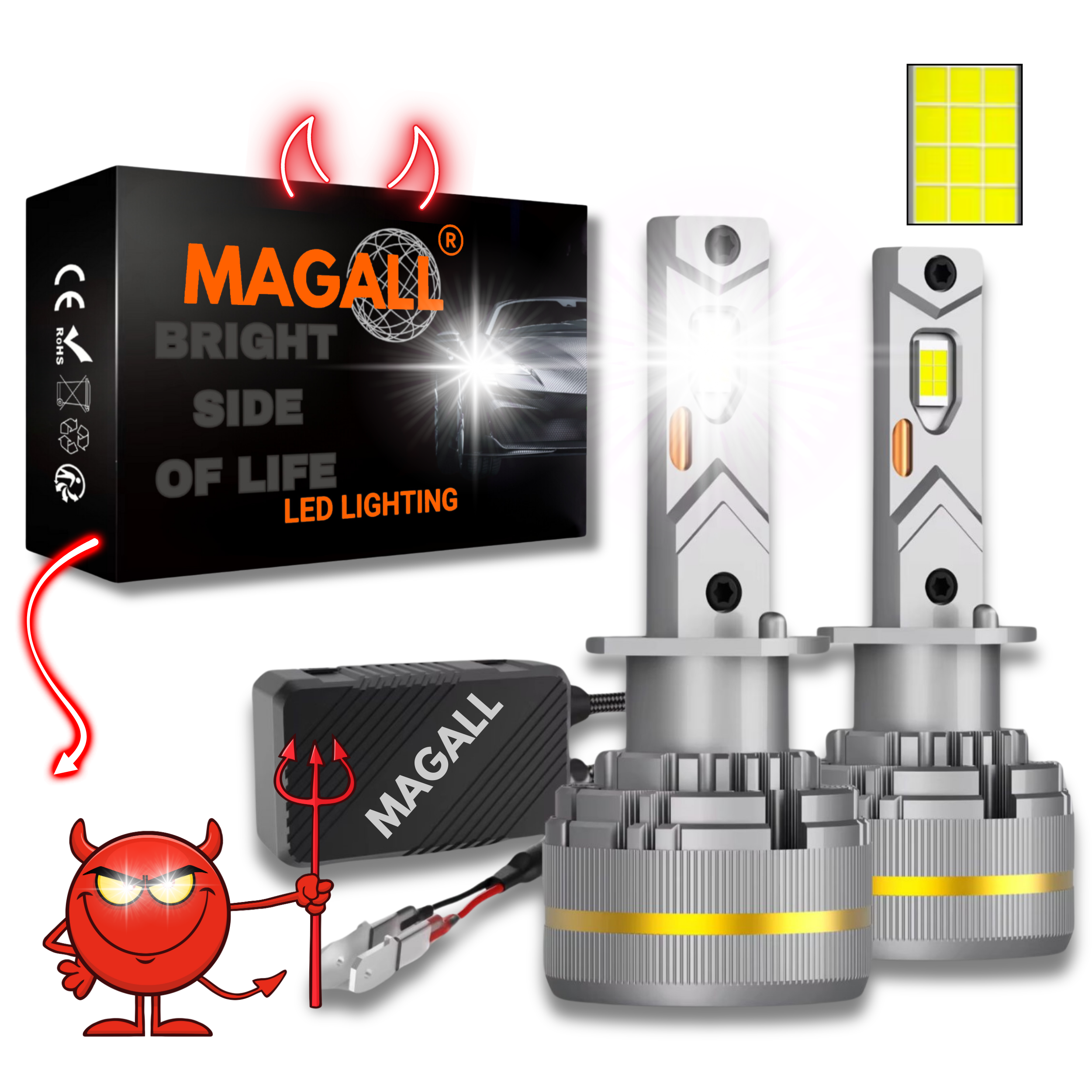 Światła drogowe/mijania